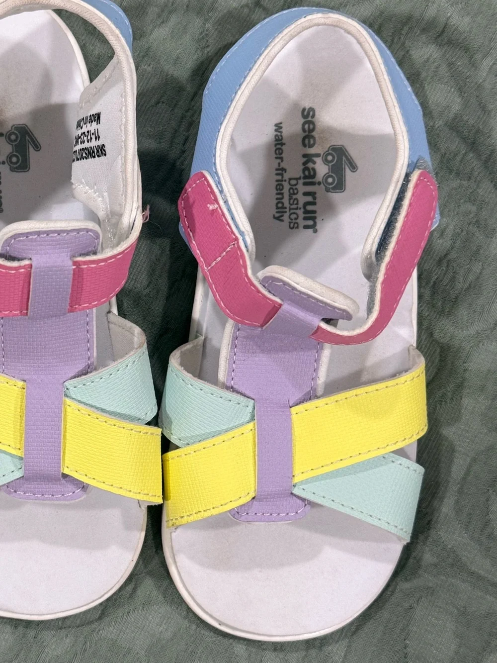 See Kai Run colorful pastel